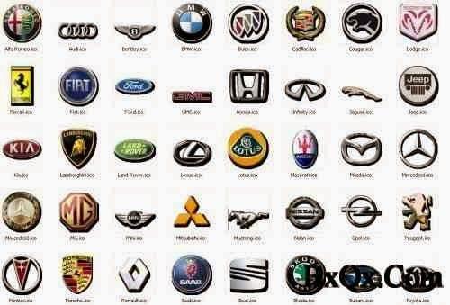 rare car logos and names