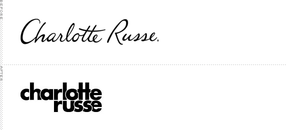 Charlotte Russe Logo - Brand New: Charlotte Russe