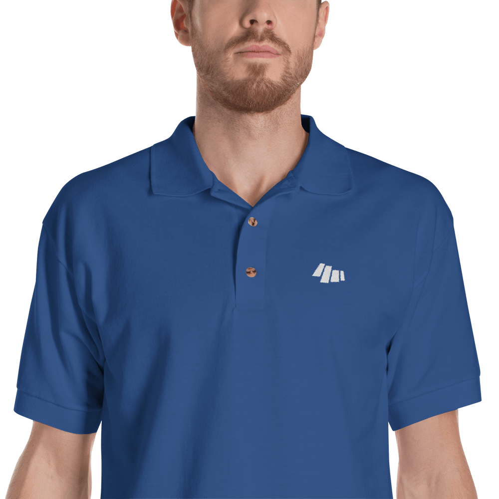 Polo Clothing Logo - Keys Logo Polo Shirt - Blue — Musical Apparel - The Only Clothing ...