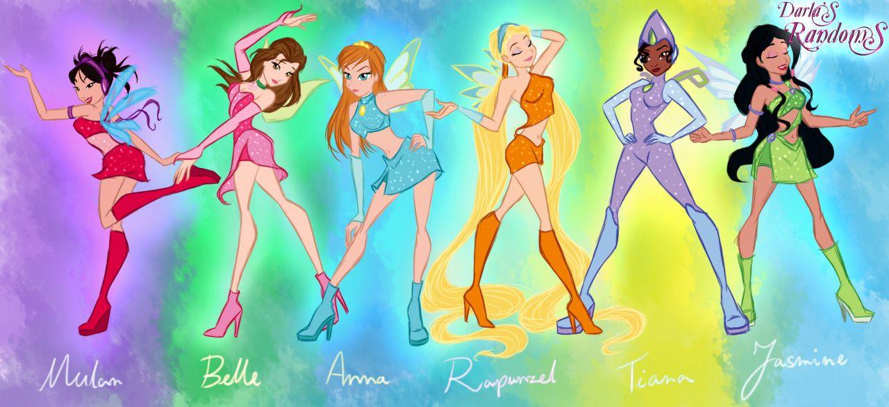 Disney Winx Logo - Disenchanted for Life — First look of my Disney Winx AU. (Yeah, short...