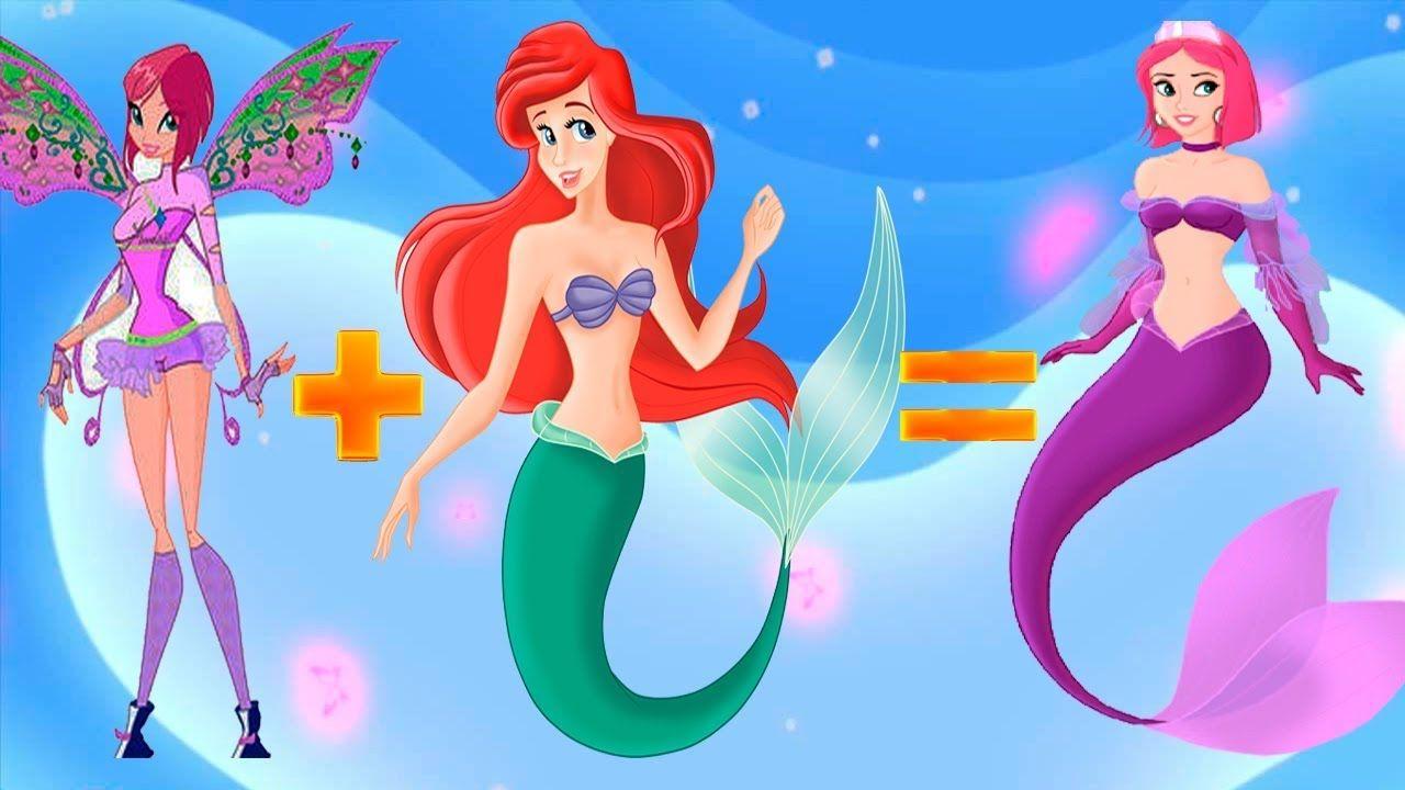 Disney Winx Logo - Winx Club Characters Reimagined As DISNEY PRINCESSES and MERMAIDS ...