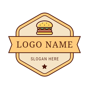 Orange and Blue Food Logo - Free Food & Drink Logo Designs | DesignEvo Logo Maker