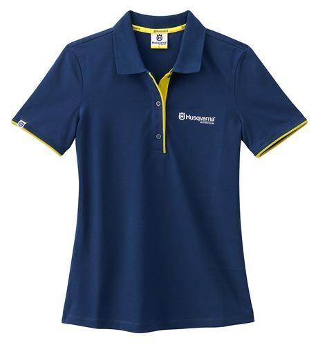 Polo Clothing Logo - Husqvarna Ladies Basic Logo Polo Lings Husqvarna Motorcycle Parts ...