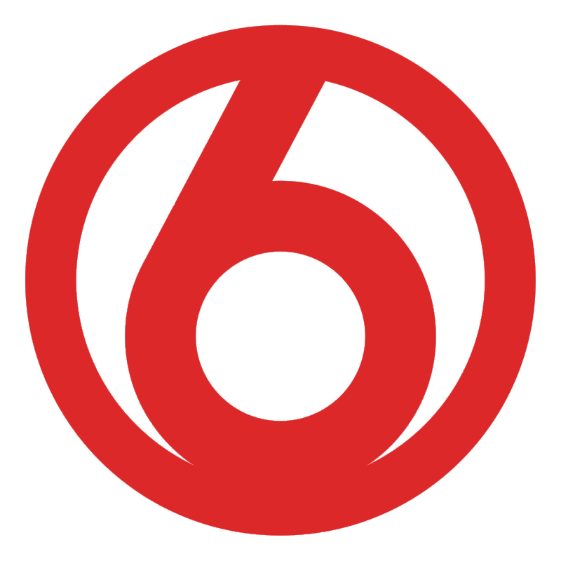 6 Red Circle Logo - File:SBS 6 logo 2013.png - Wikimedia Commons