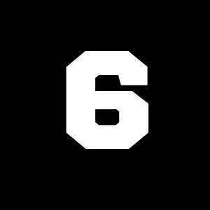 6 Logo - 20 Greatest Logos in Sports - Erin Sweeney Design