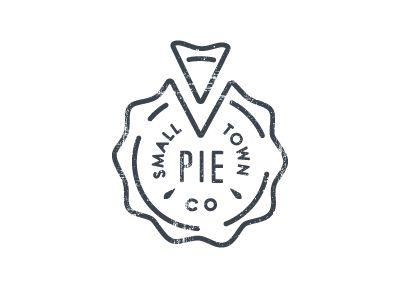 Pie Company Logo - Small Town Pie Company by Salt & Ember Design Co