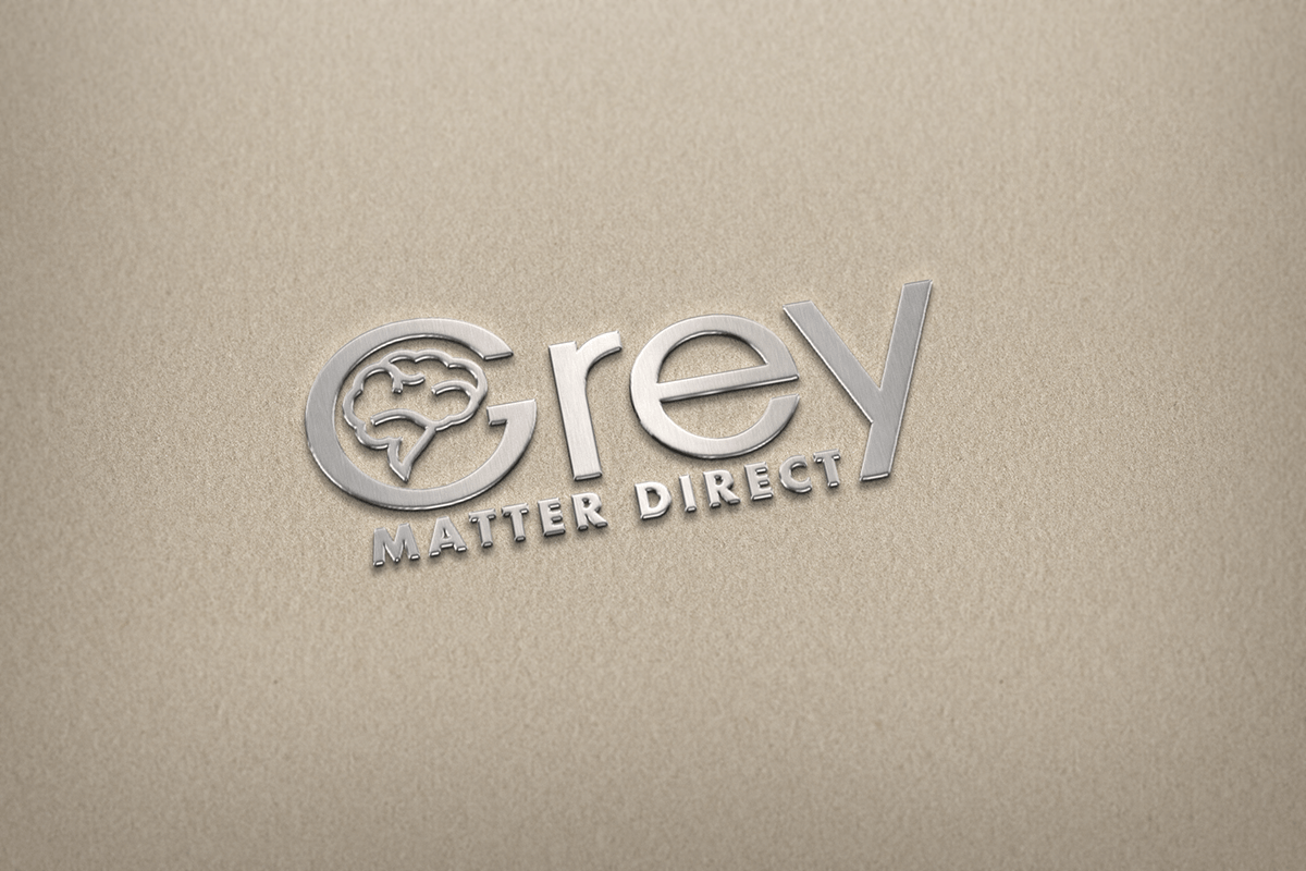 Grey Agency Logo - Elegant, Playful, Ad Agency Logo Design for Grey Matter Direct by ...