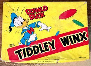 Disney Winx Logo - Walt Disney DONALD DUCK Tiddley Winx board game with Goofy Mickey ...