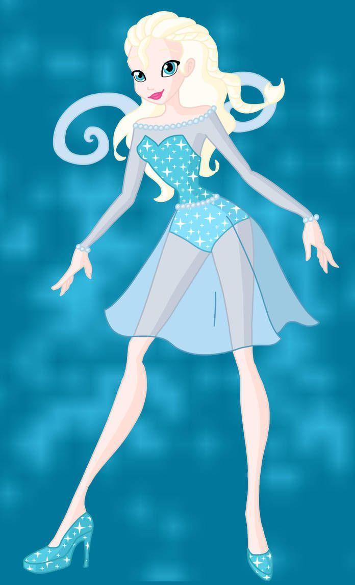 Disney Winx Logo - disney winx Elsa by Willemijn1991 | Crossover Mania | Pinterest ...