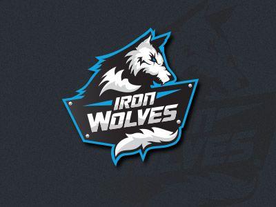 Wolves Logo - Iron Wolves logo by Mau Toscano | Dribbble | Dribbble