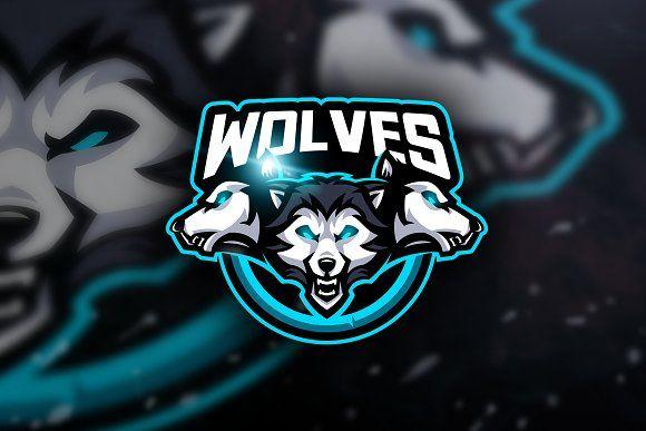 Wolves Logo - Wolves - Mascot & Esport Logo ~ Logo Templates ~ Creative Market