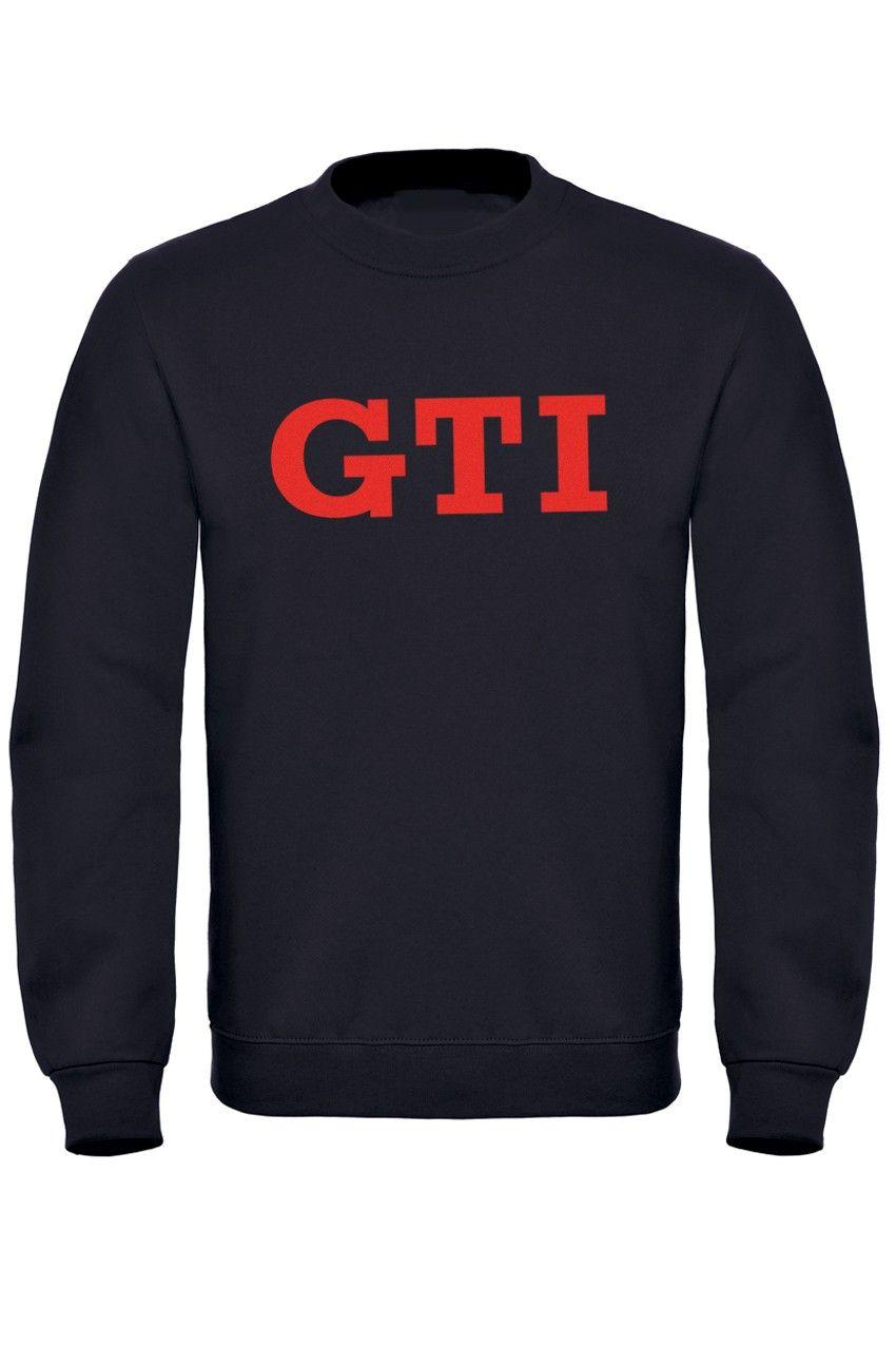 GTI Logo - VW GTi Logo Print Crew Neck Top. FREE UK DELIVERY. Hotfuel