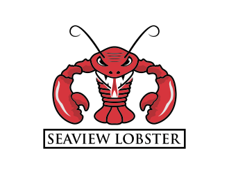 Lobster Logo - Seaview Lobster logo design