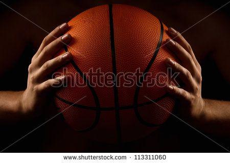 Basketball with Hands Logo - Hands on basketball Logos