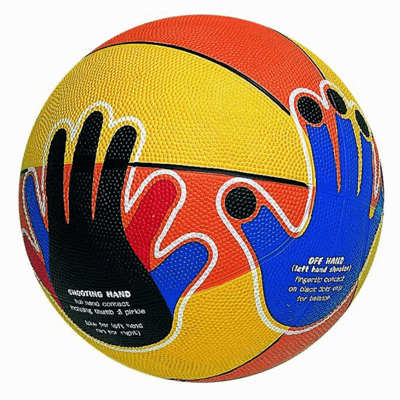 Basketball with Hands Logo - Hands On Basketball Invented By 9 Year Old