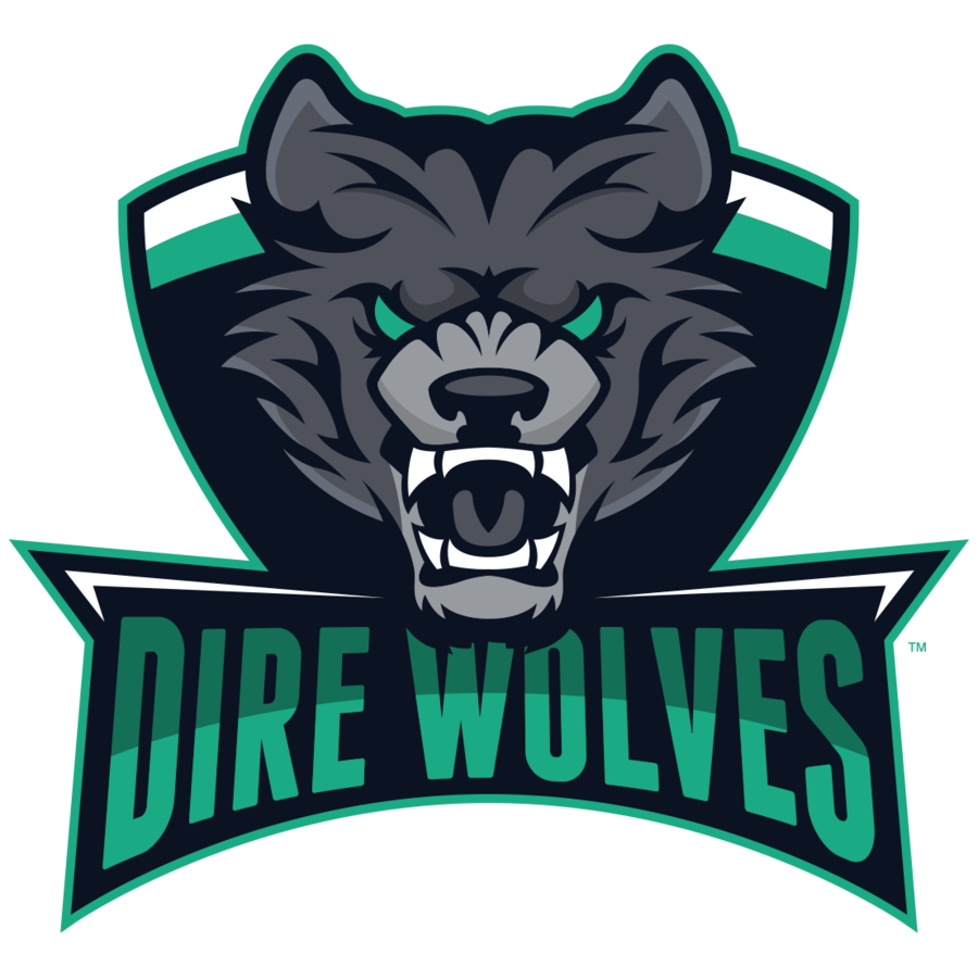 Wolves Logo - Dire Wolves Logo