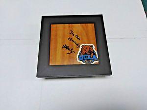 Basketball with Hands Logo - JAYLEN HANDS UCLA Bruins Basketball Signed + Framed Logo Floor