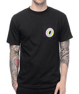 Odd Future Single Donut Logo - Odd Future OFWGKTA Single Donut Black Pocket T Shirt S XL NWT 100