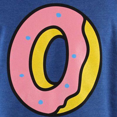 Odd Future Single Donut Logo - OFWGKTA Single Donut Crew Sweater in Blue at Revert 95