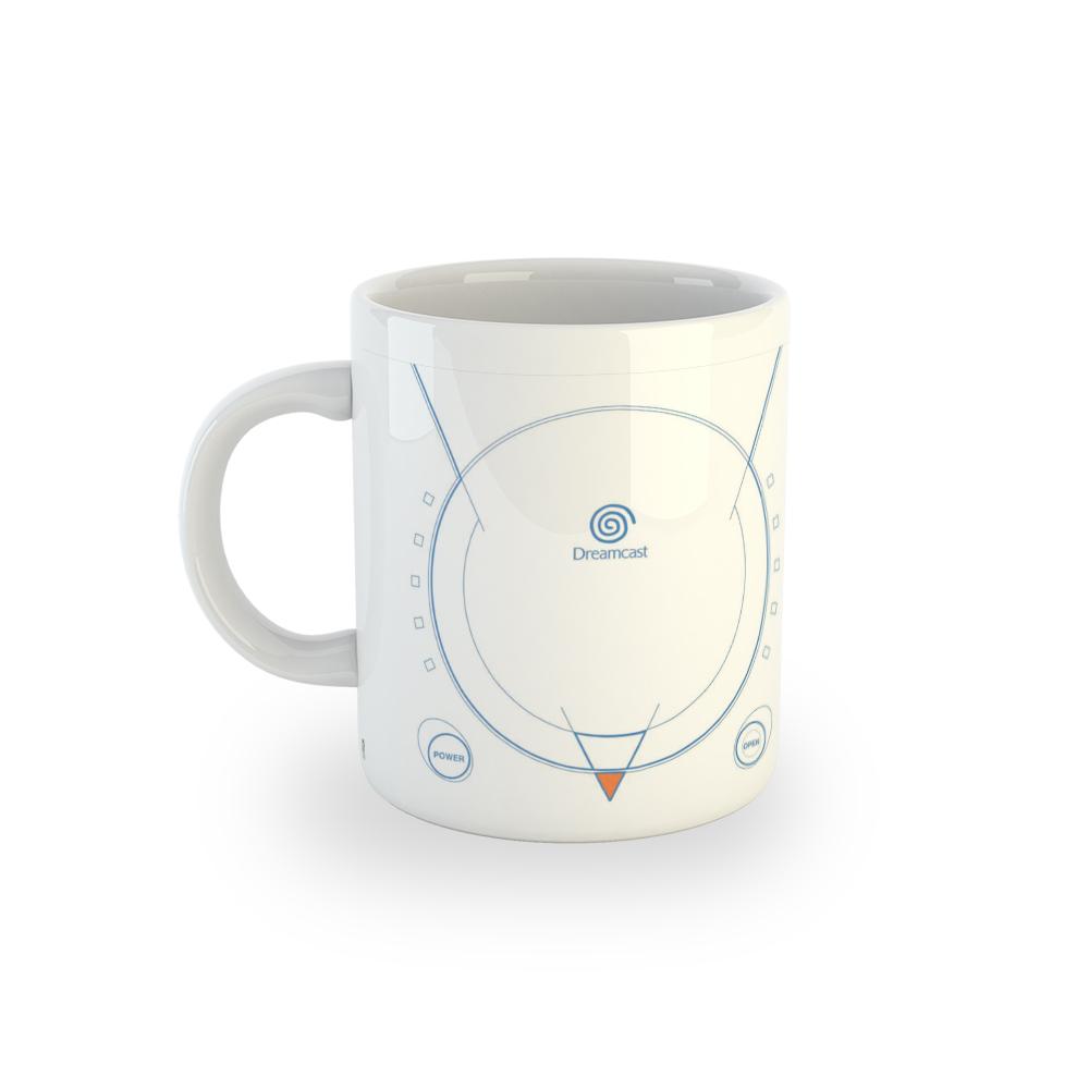 Dreamcast Logo - Official Dreamcast Logo and Grid Decal Mug