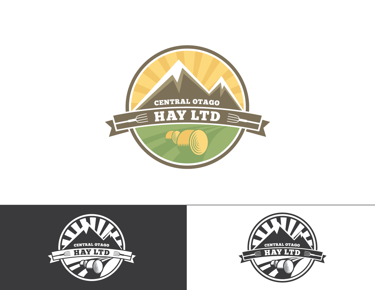Hay Company Logo - Small Business Logo Design for Central Otago Hay Ltd by Sushi Roll ...