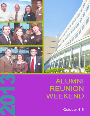 UMKC Alumni Association Logo - Fillable Online Alumni reunion Weekend 0 Alumni Association