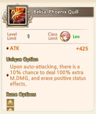 Quill Thumbnail Logo - File:Leo-Belisa, Phoenix Quill.jpg - King's Raid Wiki