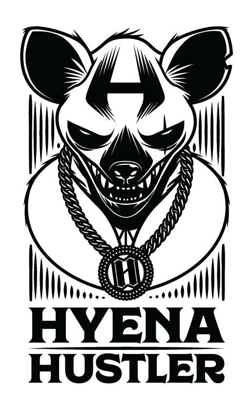 Hyena Logo - Marvin Bruin Art & Illustration » Logo Hyena Hustler