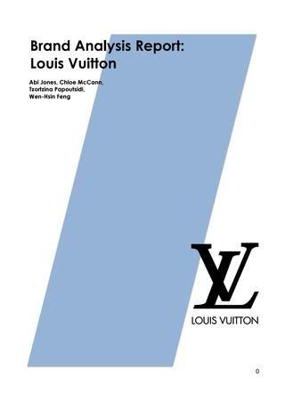 Louis Vuitton Brand Logo - Brand Analysis Report: Louis Vuitton by Jennifer Feng - issuu