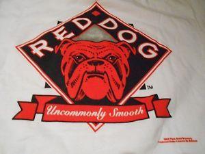 Original Red Dog Beer Logo - ORIGINAL RED DOG T SHIRT 1994 BEER BULL DOG HARDCORE PUNK ROCK INDIE ...