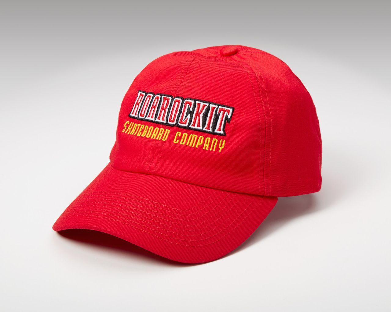 Red Ball with Logo - Red Ball Cap - Roarockit USA