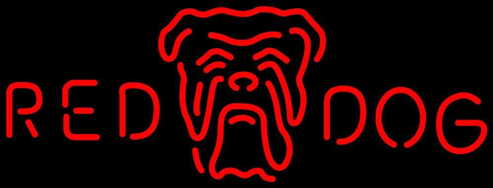 Original Red Dog Beer Logo - Red Dog Head Logo Neon Beer Sign, Red Dog Neon Beer Signs & Lights ...