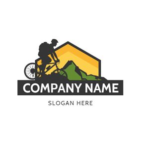Mountain Bike Logo - Free Bike Logo Designs | DesignEvo Logo Maker