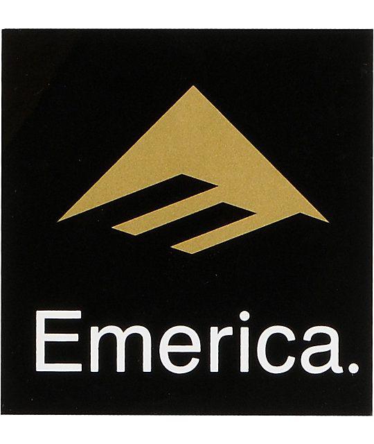 Emerica Logo - Emerica Pure 3 Logo Sticker