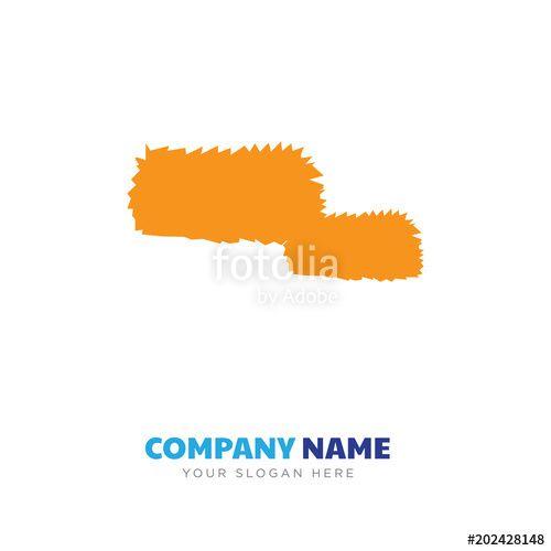 Hay Company Logo - black hay bale company logo design