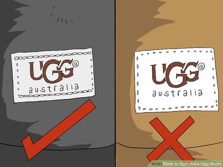 UGG Logo - How to Spot Fake Ugg Boots: 9 Steps (with Pictures) - wikiHow