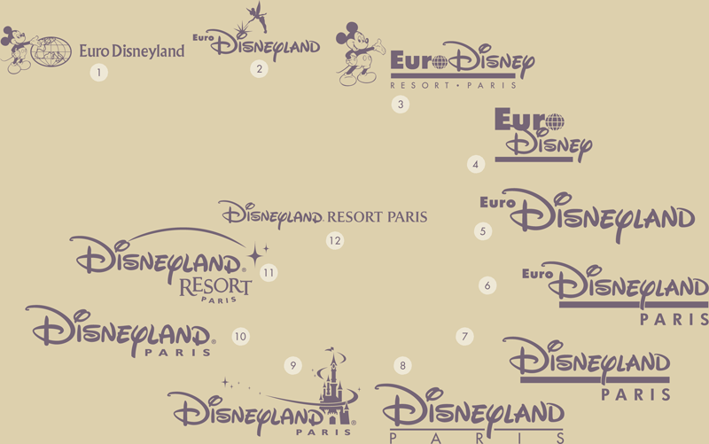 Disney Paris Logo - The Disneyland Paris Explorers Club: (Euro) Disney(land) (Resort ...