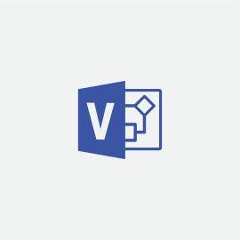 Visio Logo - Microsoft Visio Standard 2019 Full 1 license(s) English