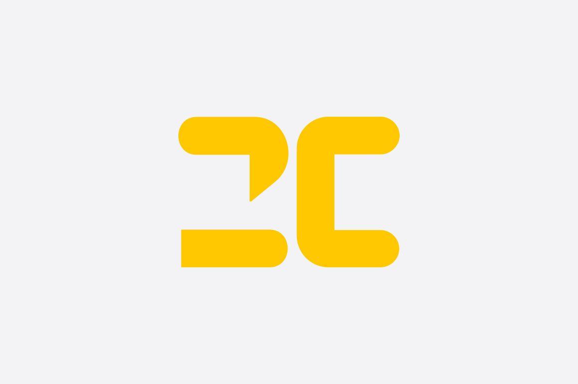 2 C Logo - 2C Architectes Brand Identity and web design : Eduardo Mateos