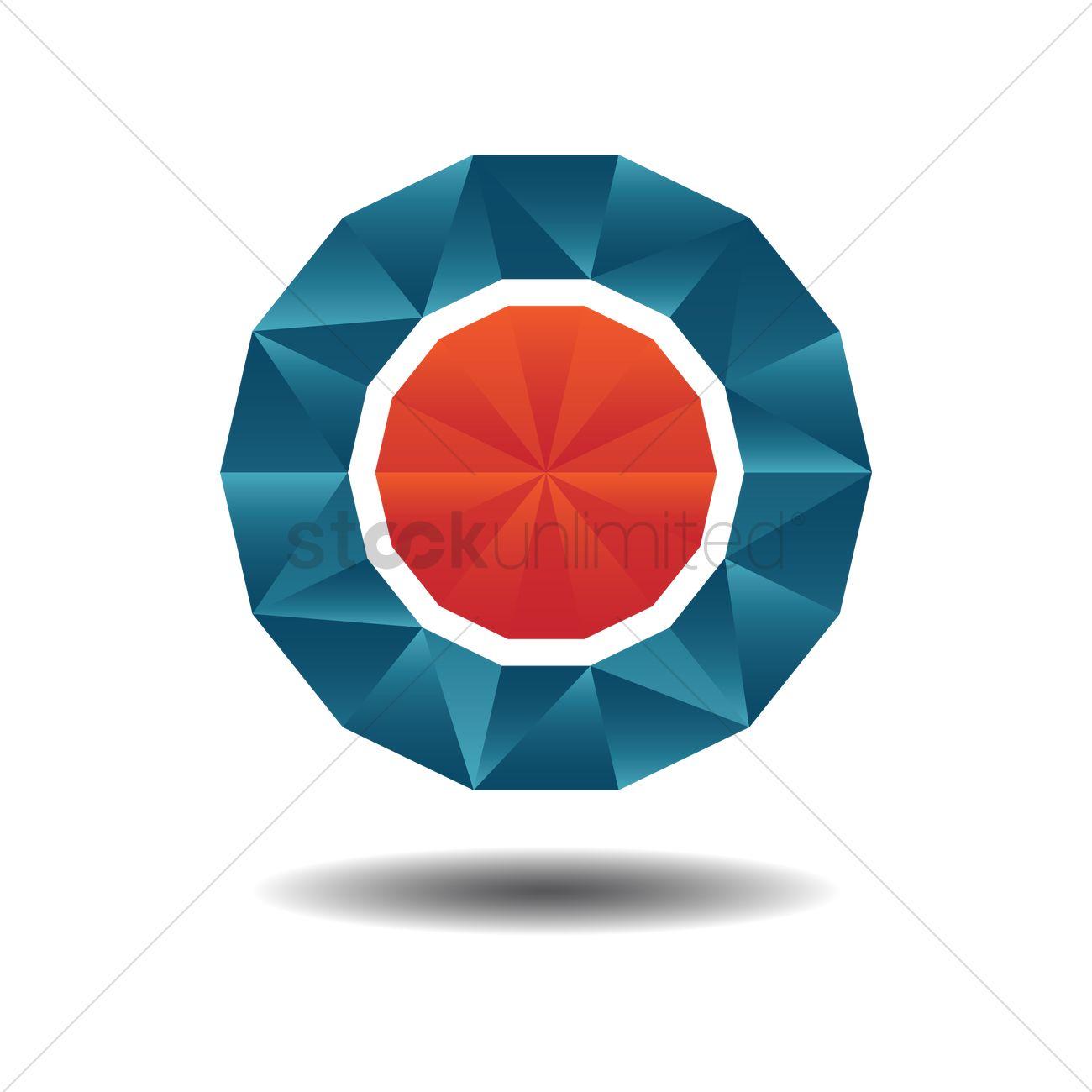 Round Logo - Round logo element Vector Image