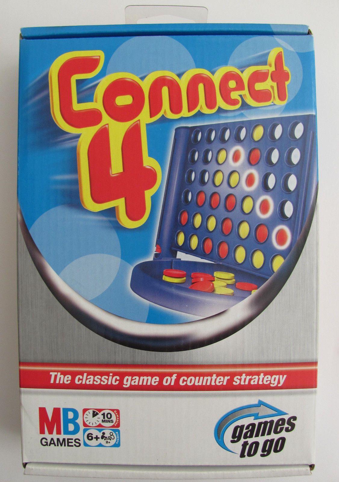 MB Toy Logo - Connect 4 Travel Edition MB Games -mb Travelpax 1982 Milton Bradley ...