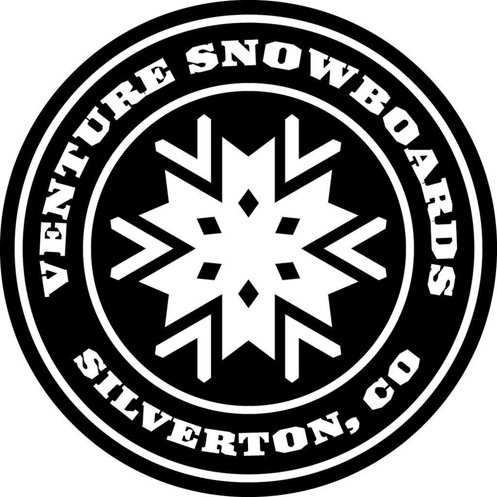 Round Logo - Round Logo Sticker - Venture Snowboards