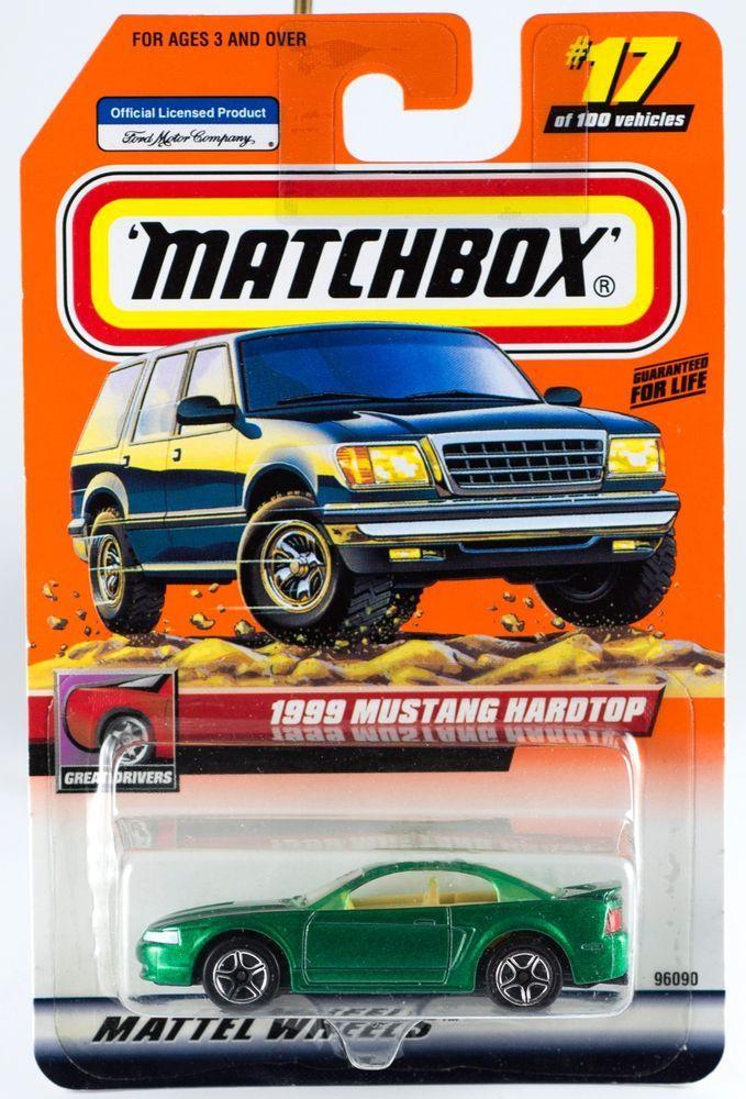 MB Toy Logo - Matchbox #17 1999 Mustang Hardtop With MB 2000 Logo New On Card | eBay