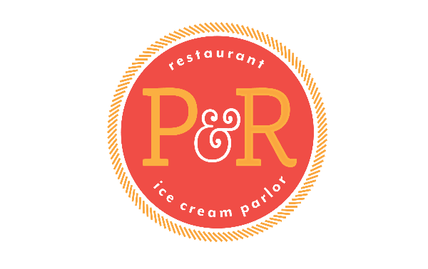 Resturants Red and Cream Circle Logo - P&R Jamaican Restaurant