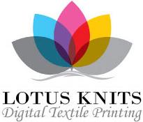 Fabric Printing Logo - Digital Textile Printing Process | Digital Print Garments - Lotus Knits