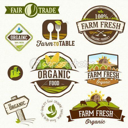 Generic Farm Logo - Generic Farm Elements. designs <3. Organic logo, Logo design, Logos