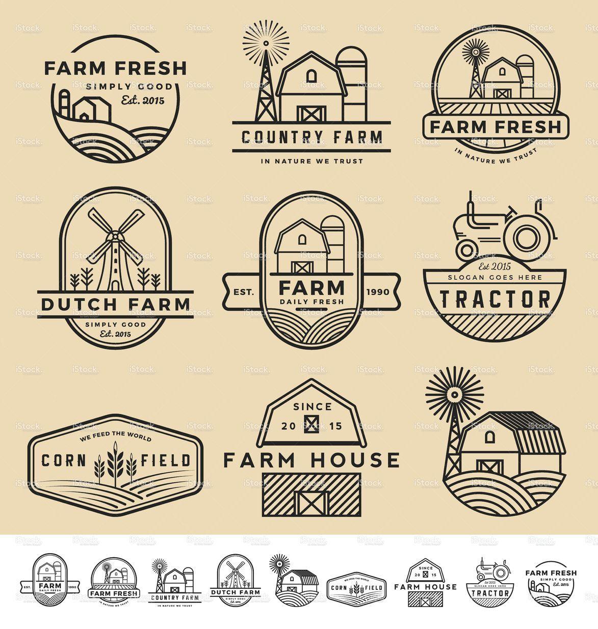Generic Farm Logo - H Louie (louiehh) on Pinterest