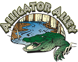 Alligator Logo - Alligator Alley. Alligator Farm & Family Nature Adventure