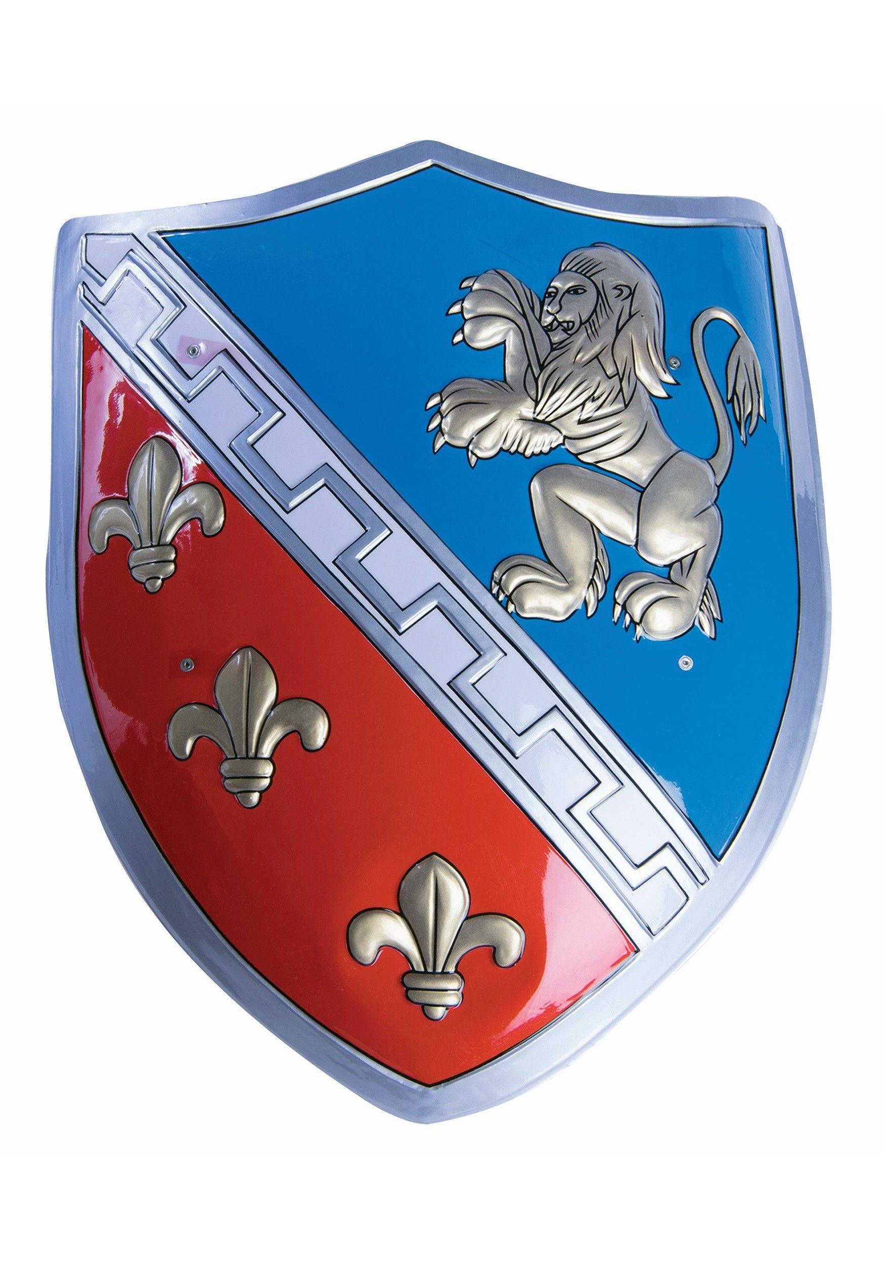Blue Night Shield Logo - Knight's Shield