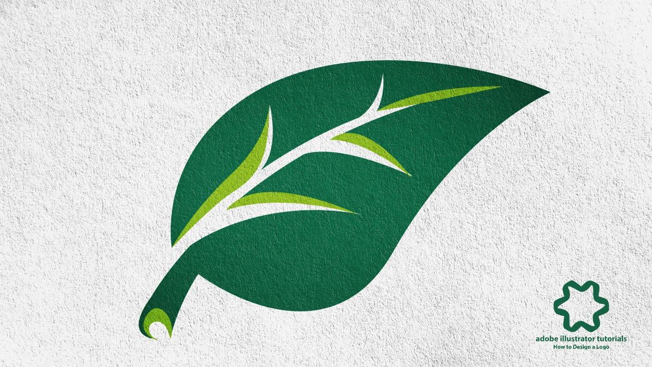 Leaves Logo - Adobe Illustrator CC - Leaf / Leaves Logo Design (No Speed art ...